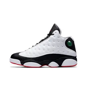 Jordan 13 blanco con rojo y negro on sale