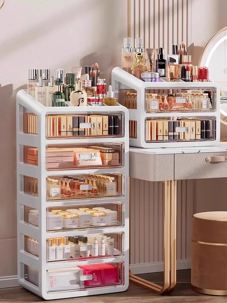 

Desktop eup Storage Box Der Sle Lipsti Bru Skincare Mask Organizer Stand Cosmetic Cabinet Transparent Simple Design