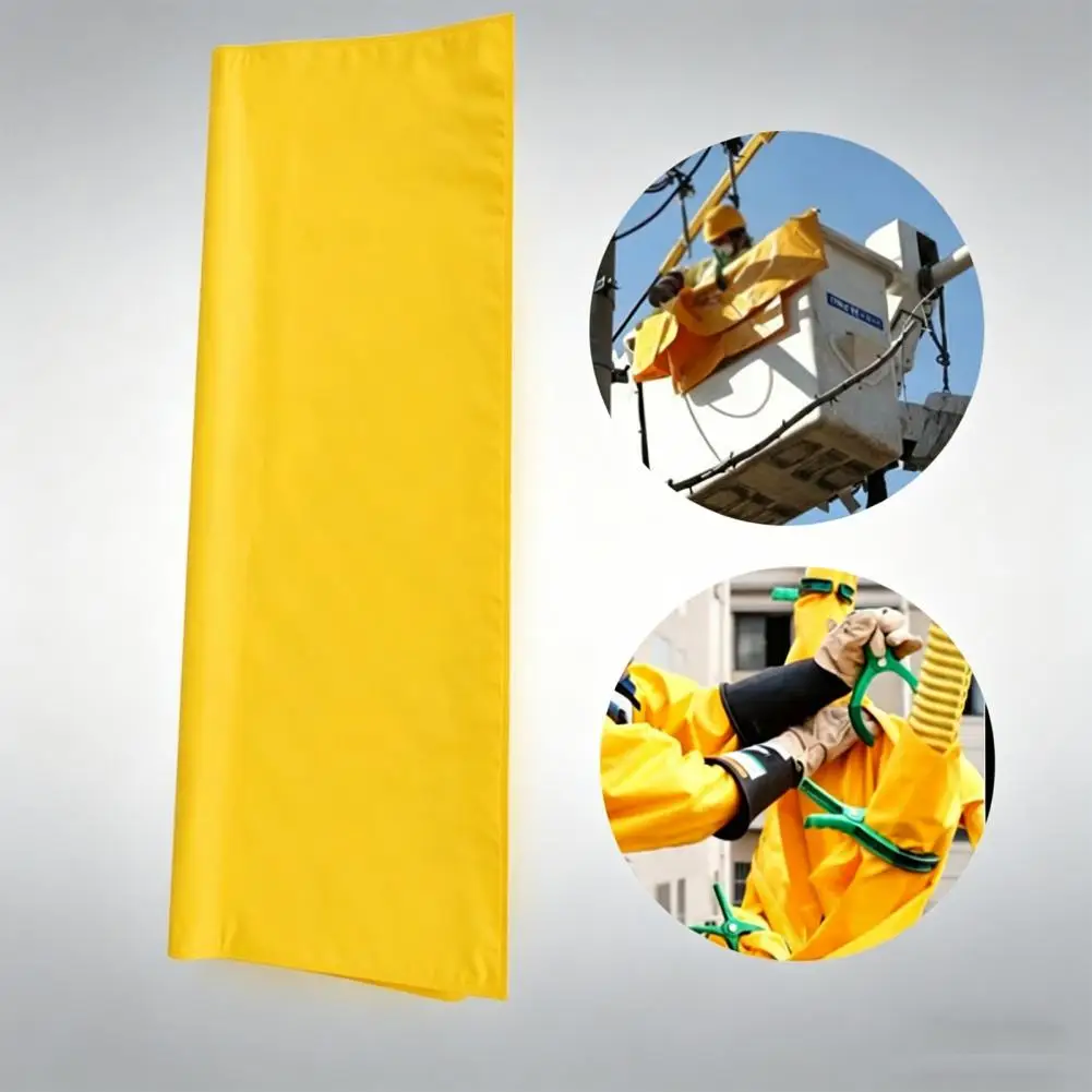 Portable 10kV High-Voltage EVA Insulating Blanket Lightweight 0.1in Thick Foldable Rubber Mat for Outdoor Live Work Linemen Use