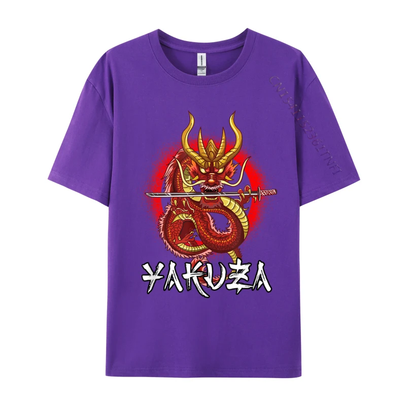 Yakuza Dragon Japanese Mafia Crime Syndicate Group Gang Tshirts Cotton Fashion Tshirt Printed Tee Tops Clothing Harajuku