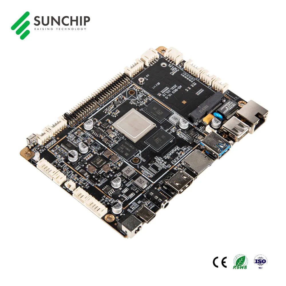 Multi-functions RK3399 board Android motherboard for advertising machine LCD screen 4G LTE intelligent PCBA driver pcba