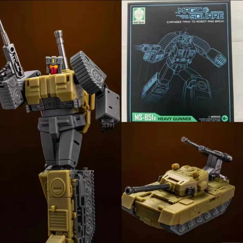 Zabawki Transformujące MS-TOYS MS-B51R Noisy MS-B52R Scam MS-B53R Attack MS-B55R Explosion Oryginalne Pudełko Kolekcja Modeli Prezent