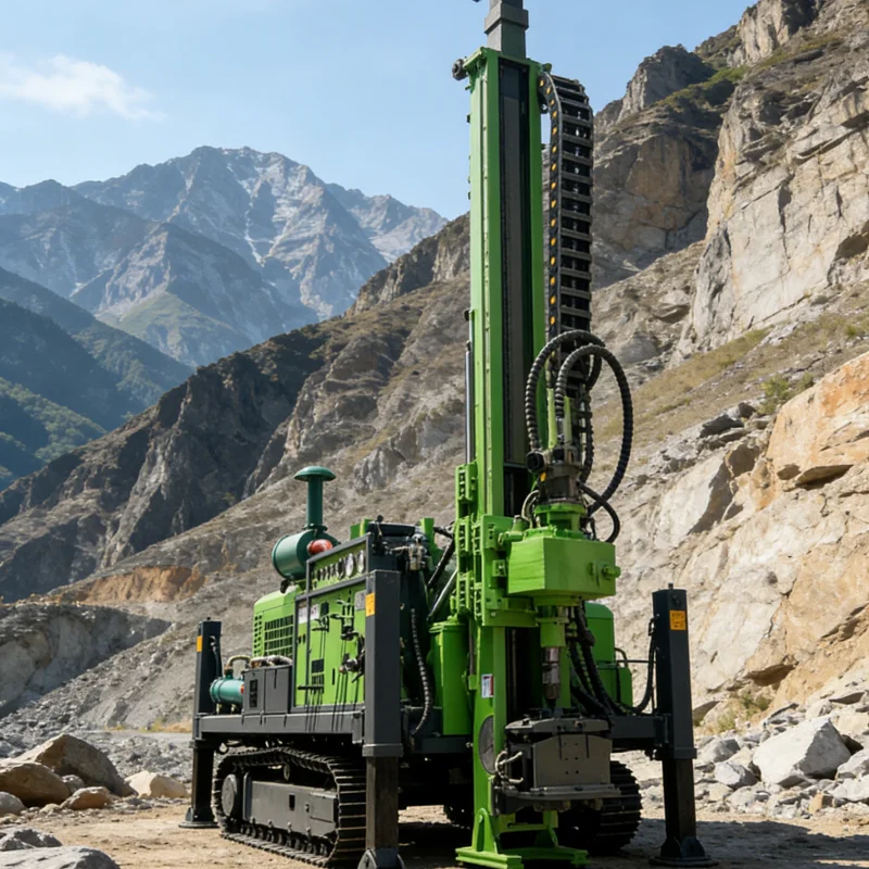 Portable Full Hydraulic Core Drilling Rig Geological Borehole Water Well Exploration Drilling Equipment Machine