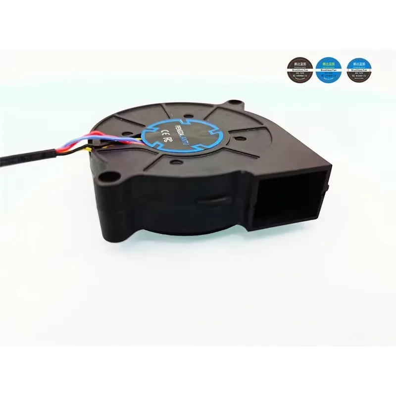 pa 50*50*15mm 5015 Turbo Blower 5CM Humidifier 12V 0.07A PWM Temperature Control Four-wire Double Ball Cooling Fan