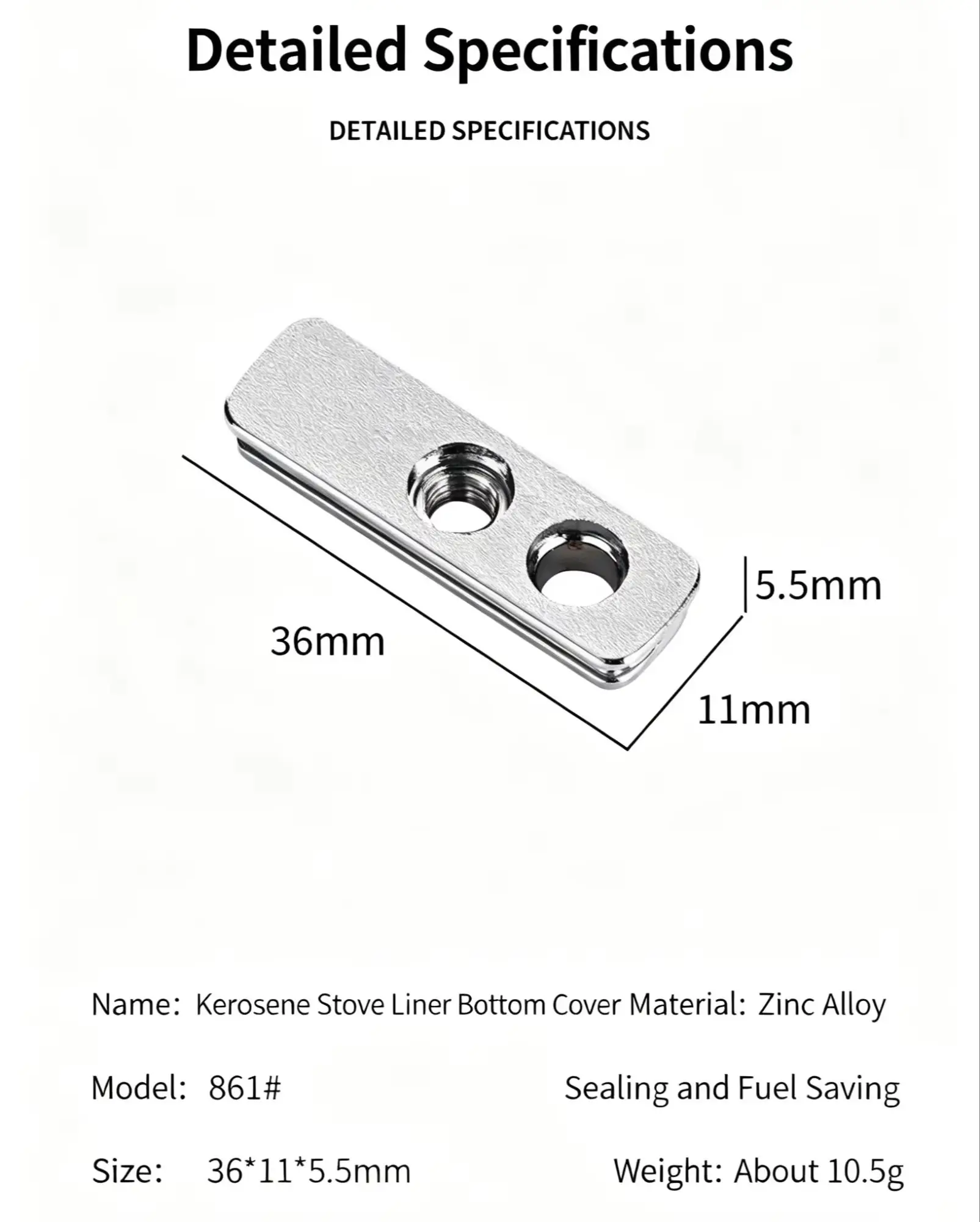 2nd Gen Upgraded Insert Gasket for Standard Zippo Kerosenes Lighters Metal Sealing Base Replacement Parts Fuel-saving Long burn view 5