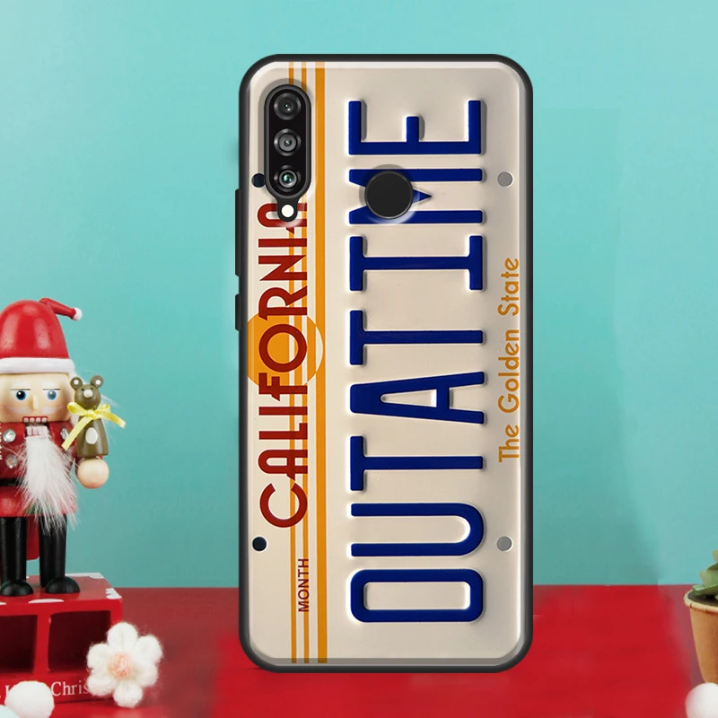 Ritorno al futuro Piastra OUTATIME Custodia per Huawei Nova 9 10 SE 8i 11i 12i 12s Y60 Y70 Y90 Y72 Y73 Y61 Y91 P60 Pro P30 P40 Lite