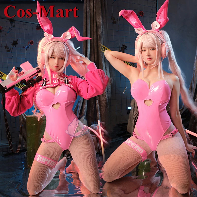 

Cos-Mart Game NIKKE Alice Cosplay Costume Sweet Lovely Sexy Bunny Girl Jumpsuits Femlae Activity Party Role Play Clothing S-XL
