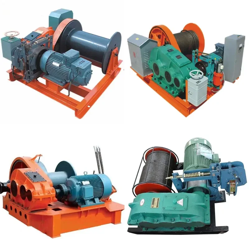 for JK5T High Speed Electric Winch High Quality Construction Crane Winch Discounted Price
