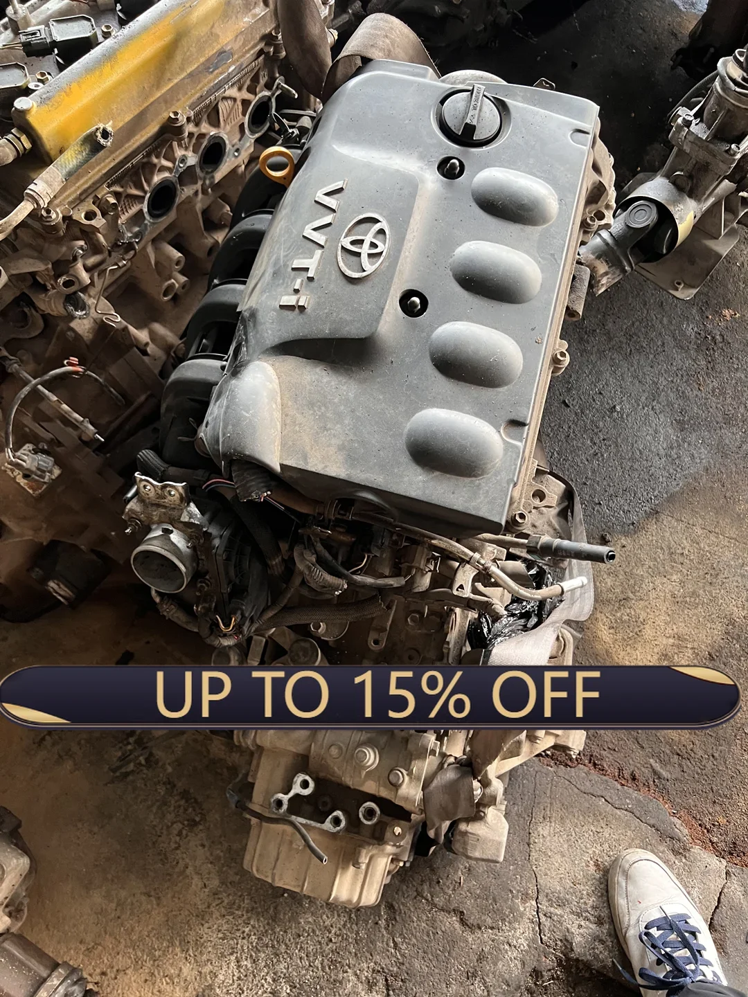 HOT-Best Price Used 4 Cylinder 1NZ-FE 1.5L Engine Assembly For Toyota Vios Auris Corolla Yaris