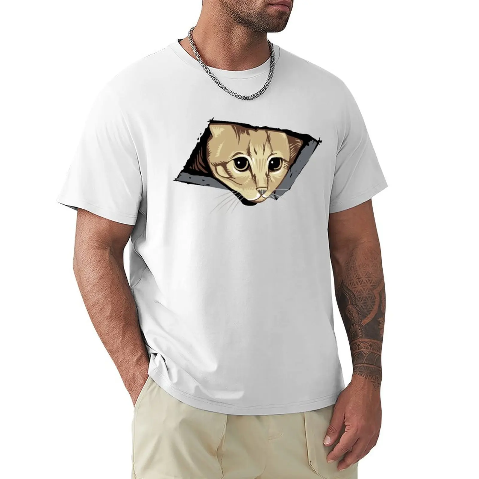 

Ceiling Cat Watches You, LOLCat Favorite T-Shirt sublime for a boy Blouse slim fit t shirts for men