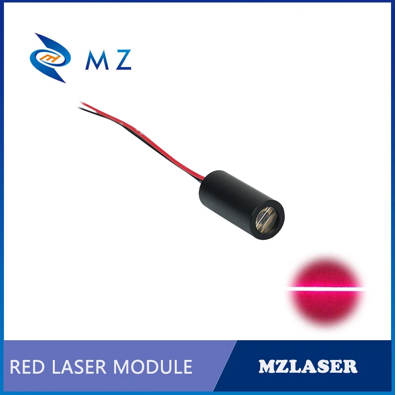 Red line laser module 635nm20mw Line 90 degree Industrial grade marking instrument laser module