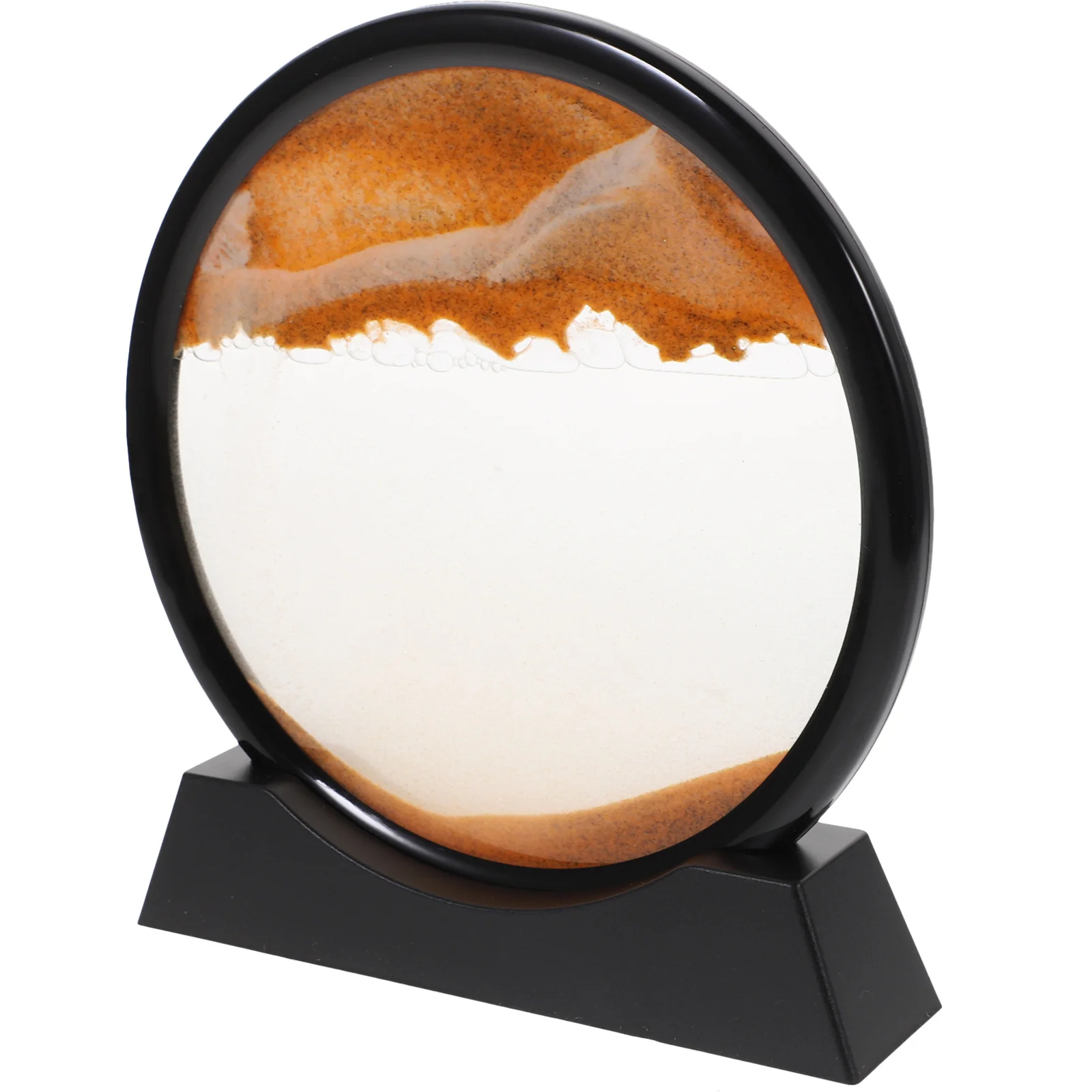 3D Sand Painting Hourglass Moving Sand Art Desktop Decor For Study Room Office Home Shelf Table Landscape