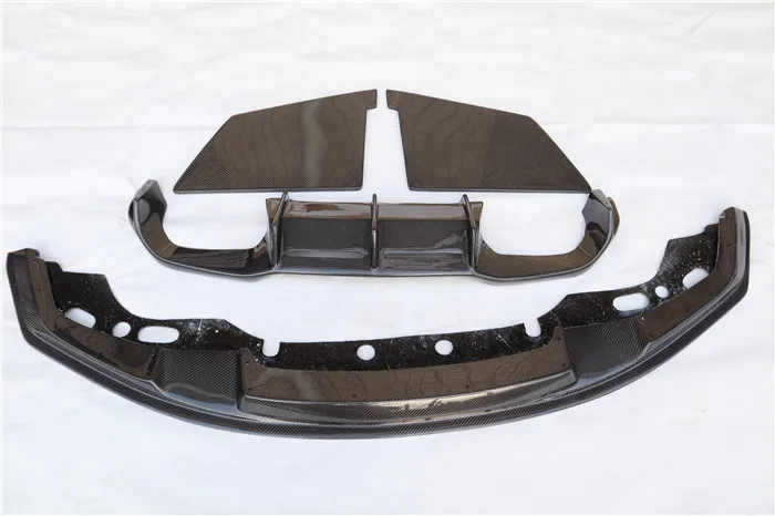 MTC front lip for F87 M2 M2C Competition carbon front bumper splitter