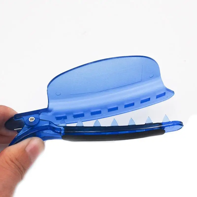 2 IN 1 Heat Insulation Protector Shield Sectioning Hair Clips For Salon Hair Extension Tools