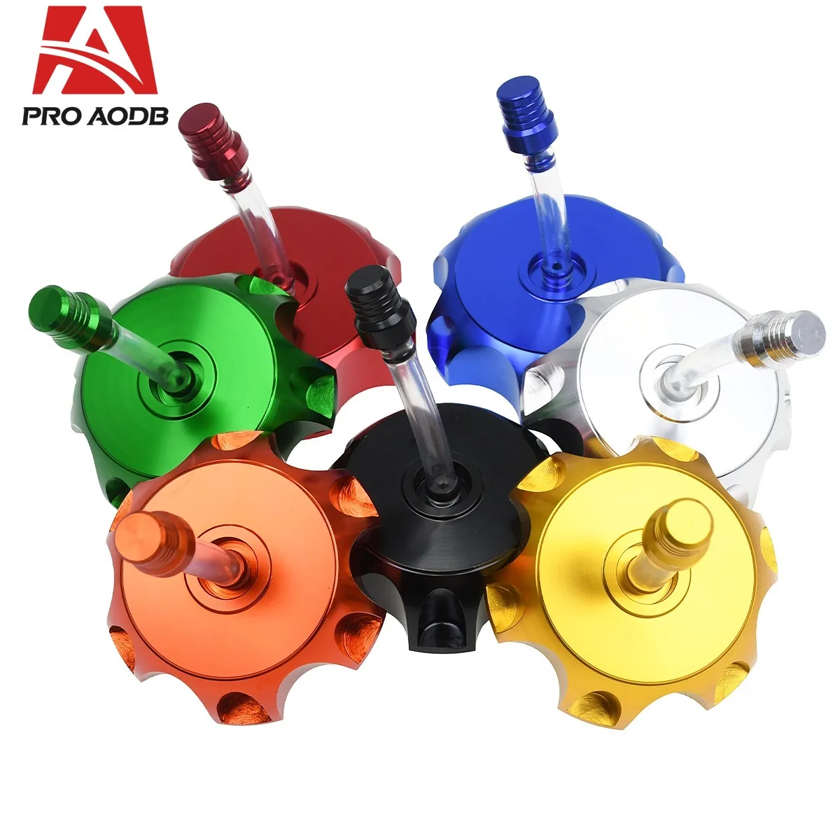 Universal 50mm CNC Aluminum Racing Gas Fuel Tank Cap With Vent Cap For Yamaha Kawasaki Honda KTM Suzuki Motorcycle Dirt Bike ATV view 5