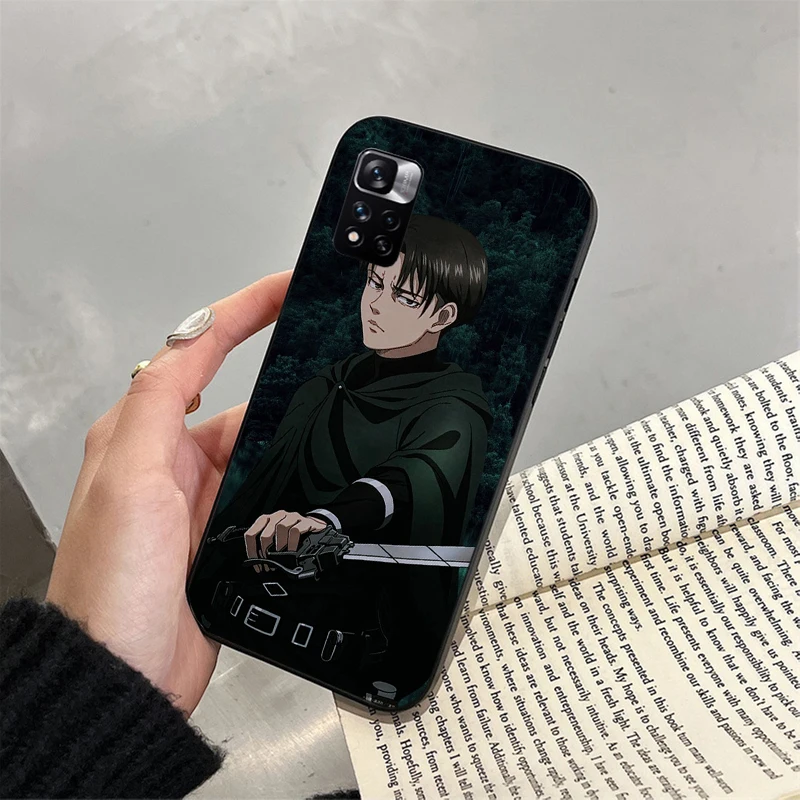 

Levi Ackerman Carcasa Funda Phone Case For Xiaomi Redmi note 14 Pro 14 13 12 11 10 Pro 14S 12S 11S Redmi 14C 13C 10