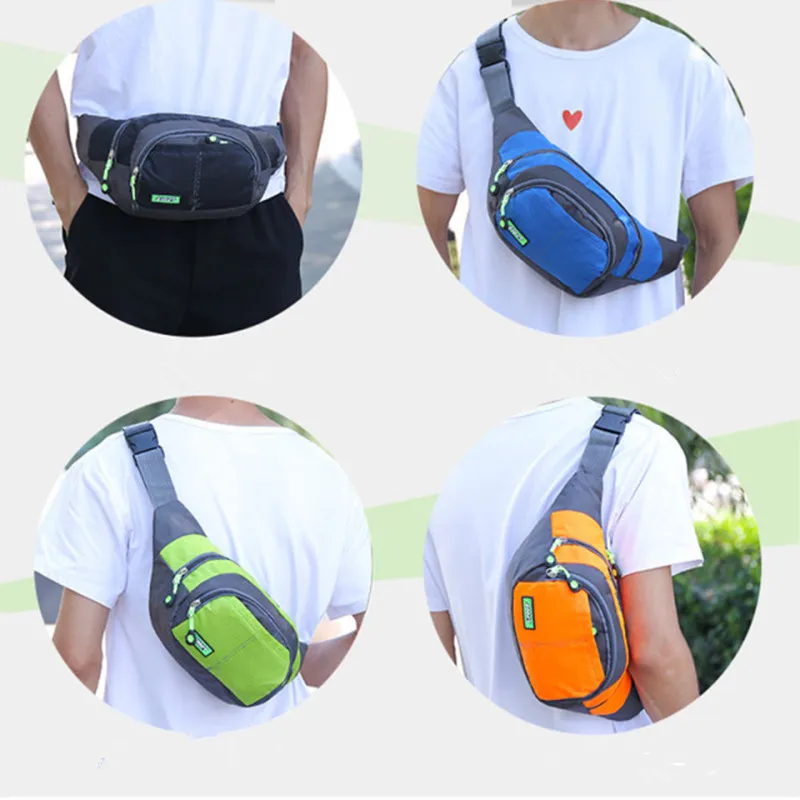 Waterproof Waist Bag Phone Bags Belt Pack Men Women Pouch Outdoor Sports Bags Multifunctional Cycling Running Gym Bags Pack