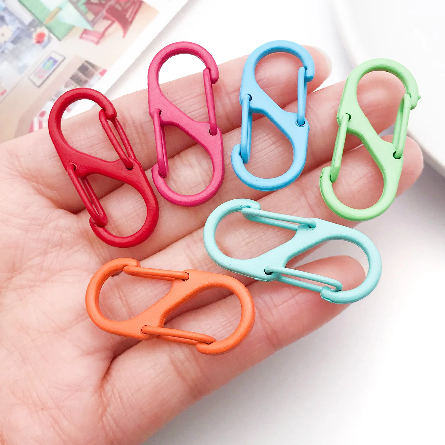 10pcs Multifunctional S Buckle Double Clasp Lobster Clasp Hook Connectors for DIY Bracelet Necklace Jewelry Making Accessories
