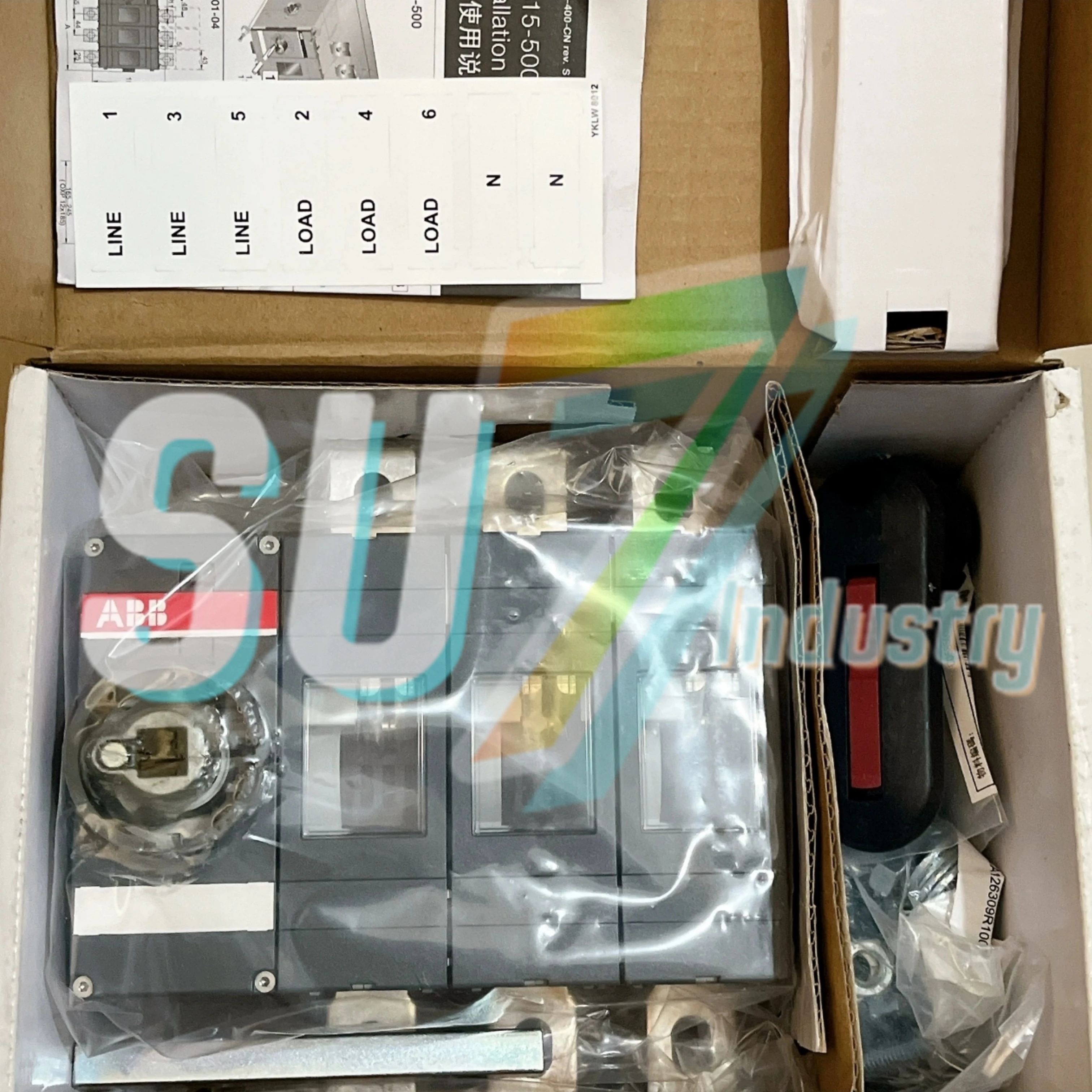 New In Box  disconnector  "OT315E03P  1SCA022718R8510" "OT315E12P  1SCA022727R4190" "OT400E03K  1SCA022763R5390" "OT400E03P  1SC