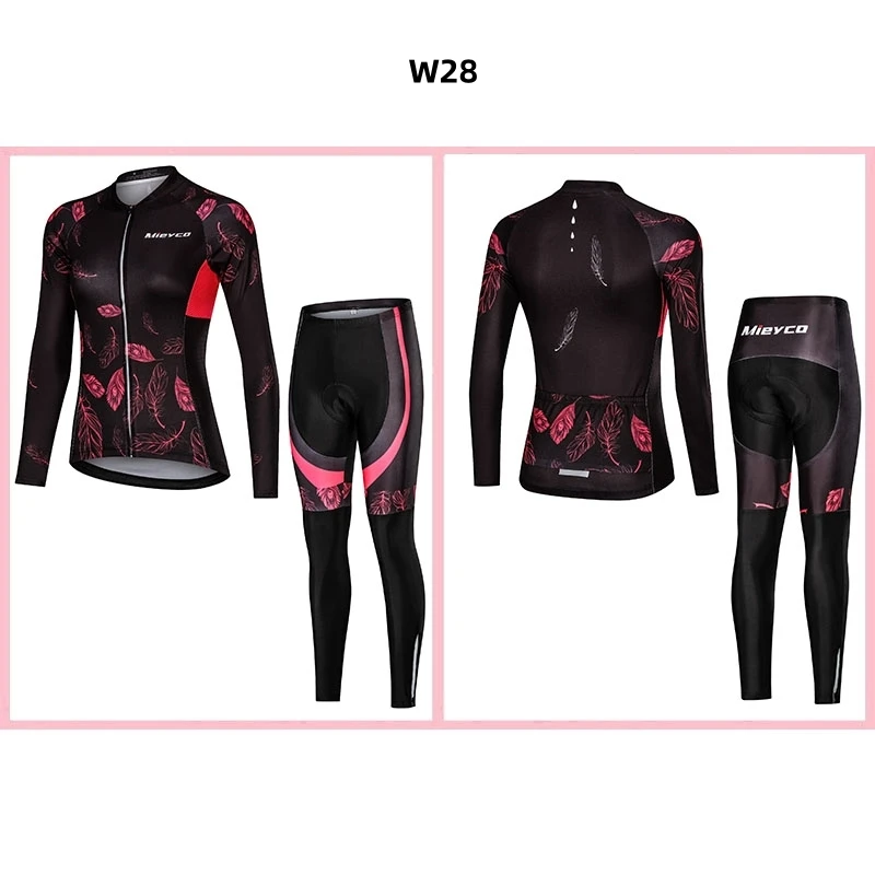 Fahrrad trikot für Frauen, lange Ärmel, Rennrad bekleidung, Reit hemd, Mountainbike Team kleidung, MTB, Weiblich – Detail 21