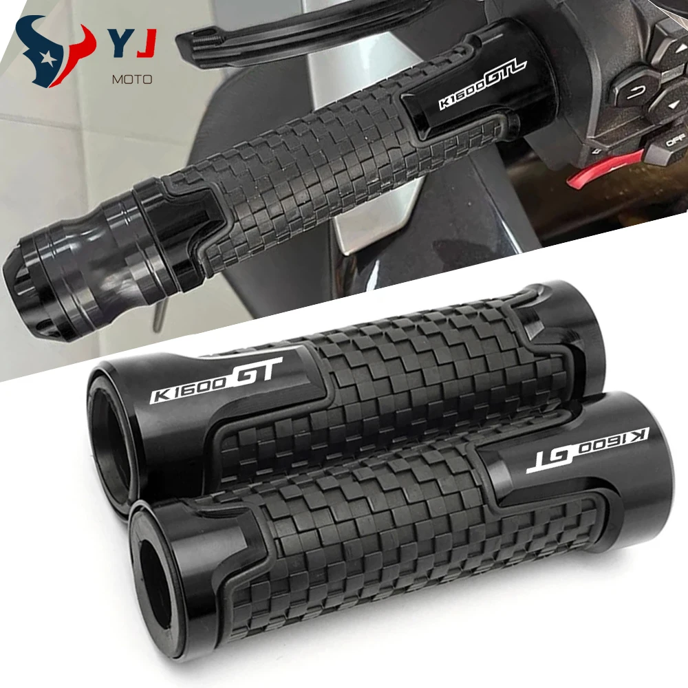 

Для BMW K1600GT K1600GTL K1600 GT GTL 2011-2025 аксессуары для мотоциклов «7/8» 22 мм ручки с ЧПУ резиновый гелевый чехол на ручку