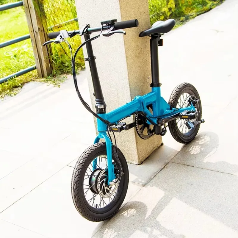 

Hottech Ebike 16 Inch Hidden Battery Electric Bike 250w 36v Electric Bicycle Ebike Foldable