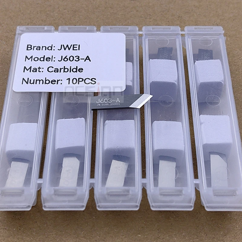 Lâminas Padrão Jingwei J603-a para Máquina de Corte de Faca Tangencial Oscilante Digital Jwei