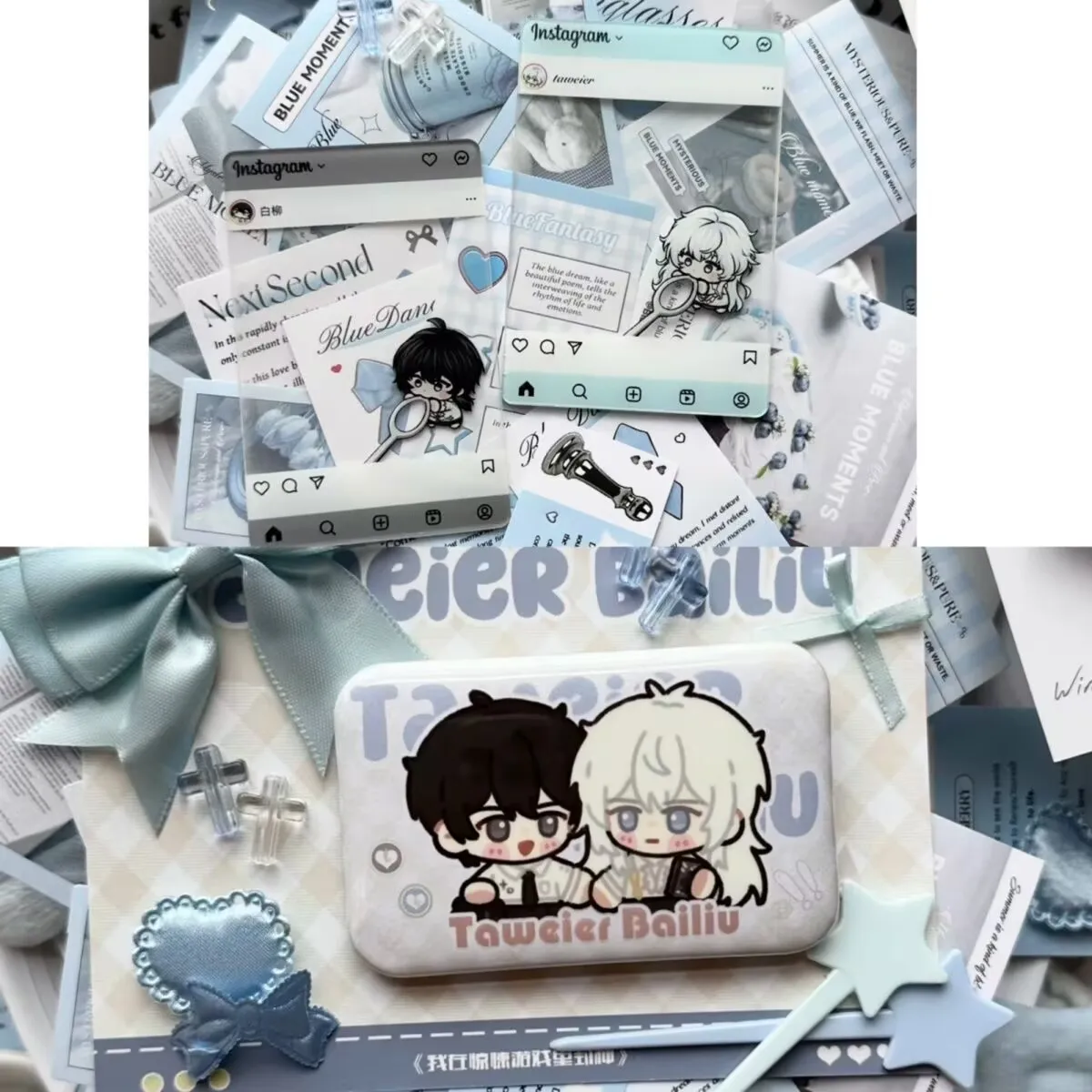 Saya menjadi dewa dalam permainan horor itu. ""White Willow Xieta"" Ba Ji Gu Zi sebagai hadiah musim kelulusan untuk teman Kartu lencana