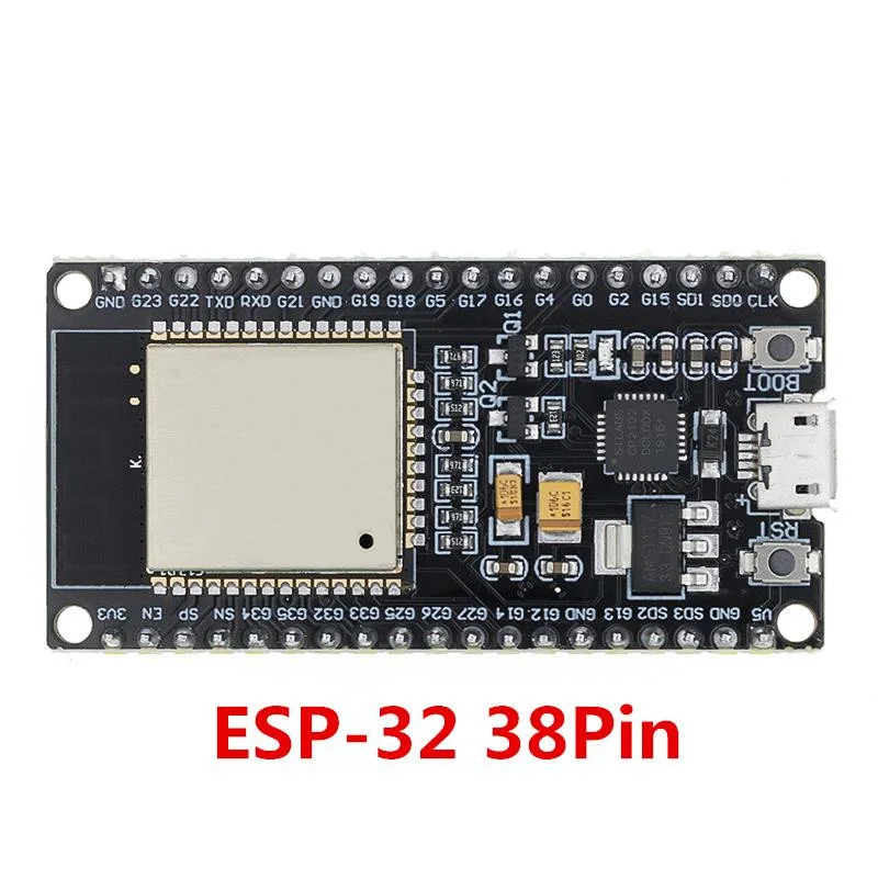 ESP32 WROOM-32 Development Board Micro USb CP2102 30P 38P WiFi+Bluetooth Ultra-Low Power Consumption Dual Core Wireless Module