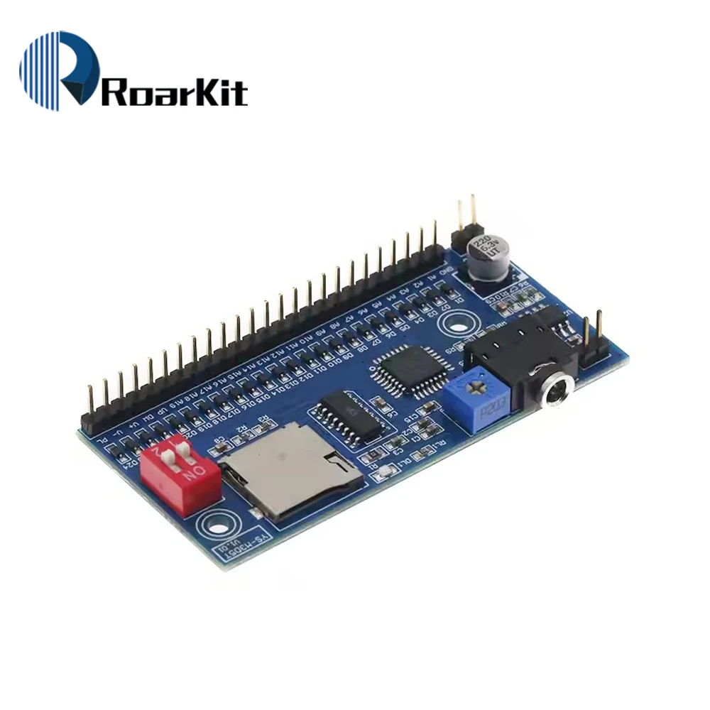 Voice player module, MP3 trigger, play once, Microcontroller, DIY control, M3D5T advertising