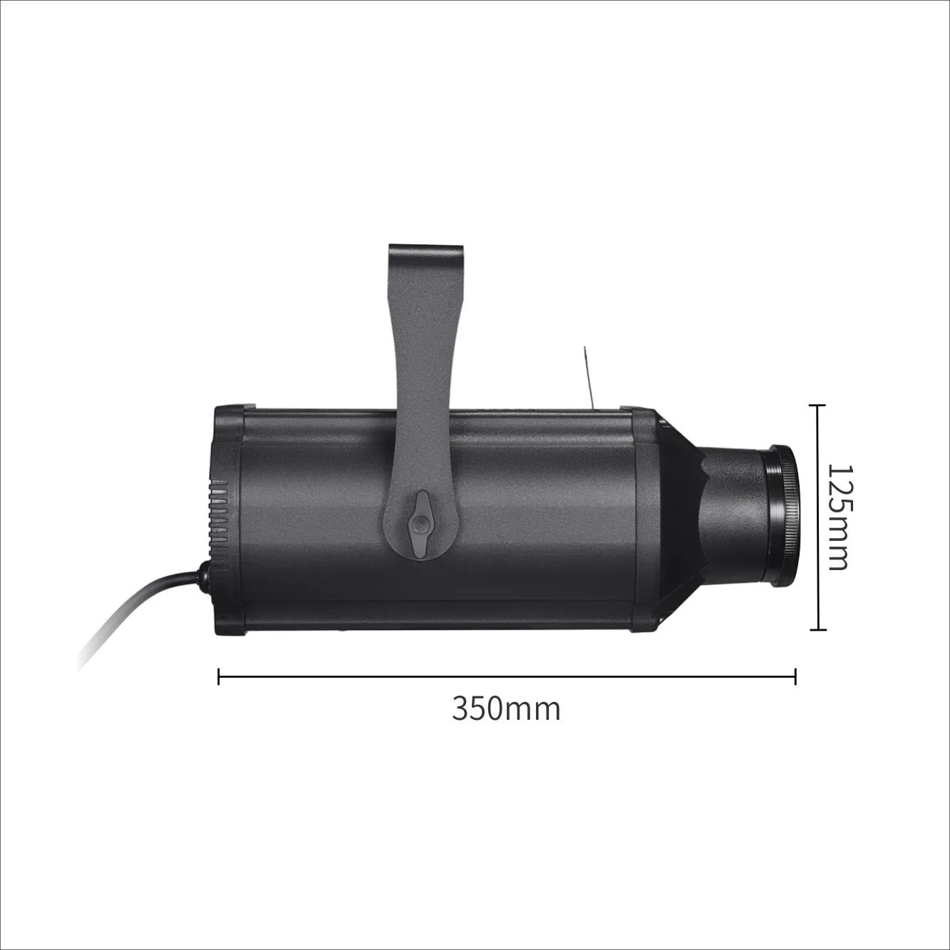 100W LEKO Profile Spotlights LED RGBW 4in1 Manual Cutting Stage Lighting Theater Wedding Catwalk Stage