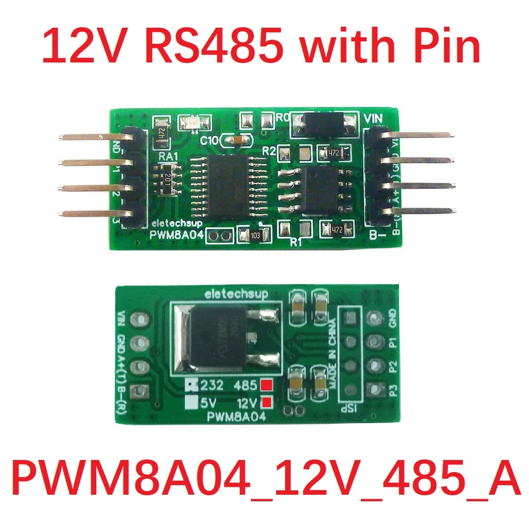 3Ch RS485 1Hz-20kHz Duty Cycle Frequency Adjustable PWM Square Wave Pulse Generator Modbus RTU for LED dimming Motor speed