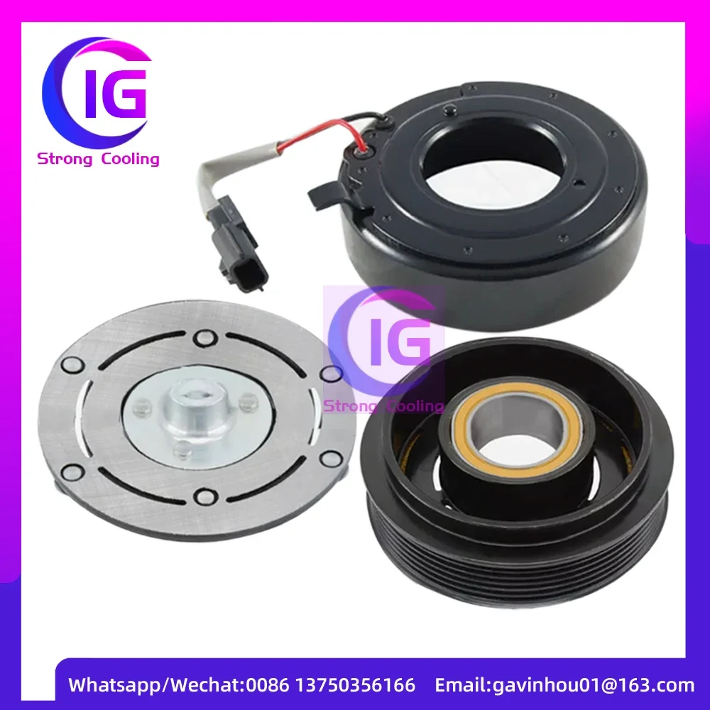 AC COMPRESSOR CLUTCH For VOLVO V60 V70 XC60 XC70 S80 S60 XC90 V90 MK1 2.0T T5 T6 B4204T 36010254 36011277 31469969 31332528