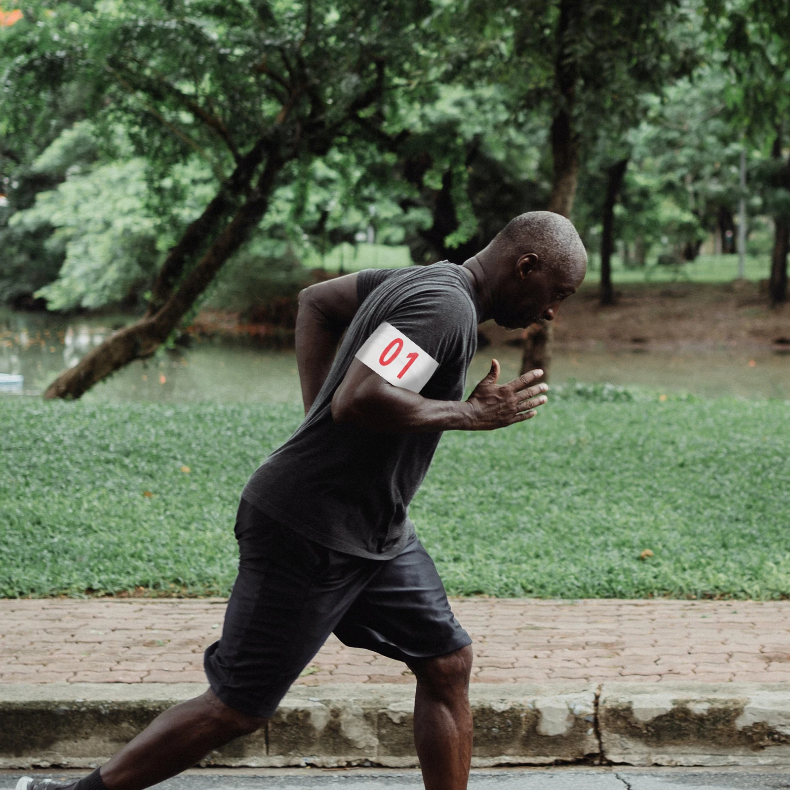 

10 Sheets Portable Race Bibs High Quality Polyester Cotton Material Long Wearable Running Numbers for Sports Competitions