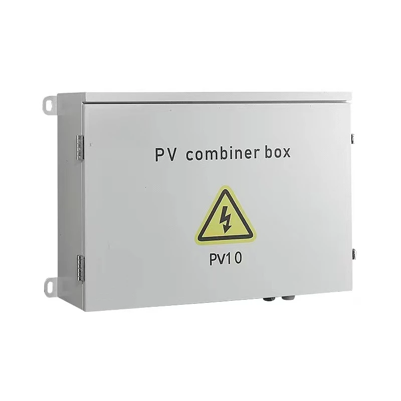Newly designed photovoltaic combiner box 2 4 6 8 12 24 in 1 out 2-24 strings of solar panel combiner box