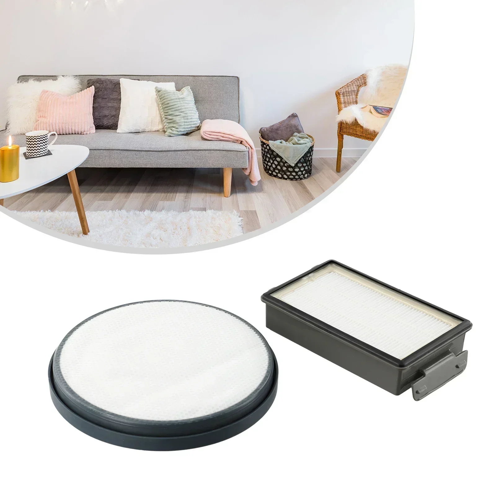 Filter Set For RO4825EA Compact Power XXL, RO4825 RO4871 TW48 1 Set Of Accessory Filter Combination Vacuum Cleaner Accessories