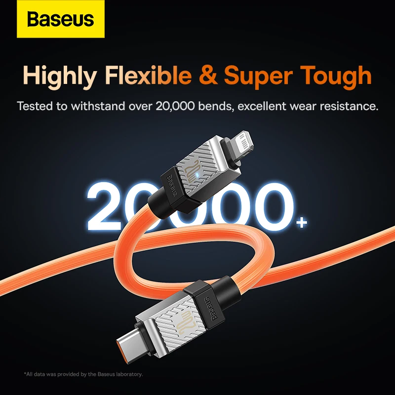 Baseus PD 20W USB Type C Cable For iPhone 14 13 12 11 pro max Fast USB C Cable Cable Type C to Lighting Cable Wire Code