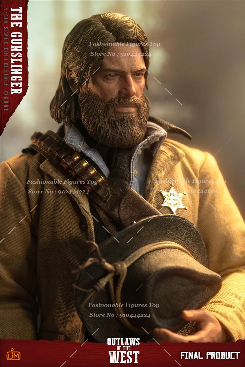 リムトイズ LIM008 1/6 メンズソルジャー アーサー ゲームガンスリンガー ‌   アウト・ロウズ・オブ・ザ・ウェスト ハンター フルセット 12インチ アクションフィギュア モデル人形