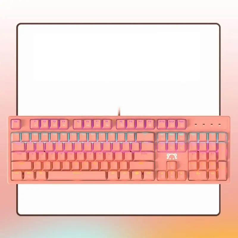 

104 Keys USB Mechanical Gaming Computer Keyboard with RGB Backlit Keyboard