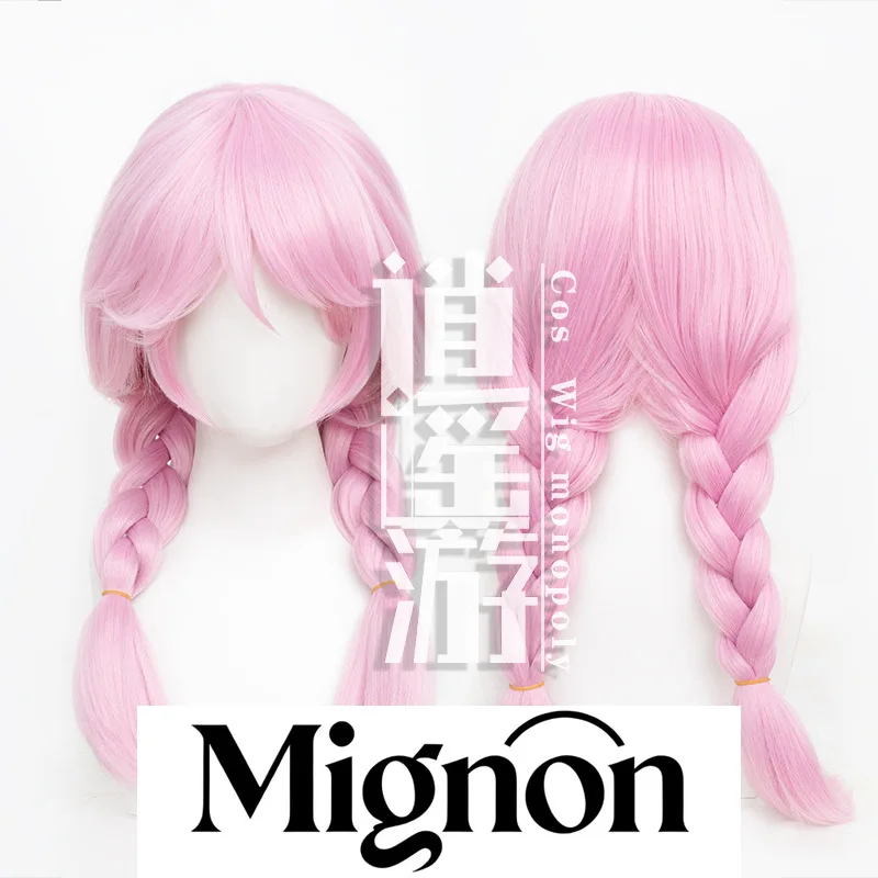 

Overwatch Mei Raincoat Cosplay Wig Simulation Scalp Twin Tails Halloween Gift