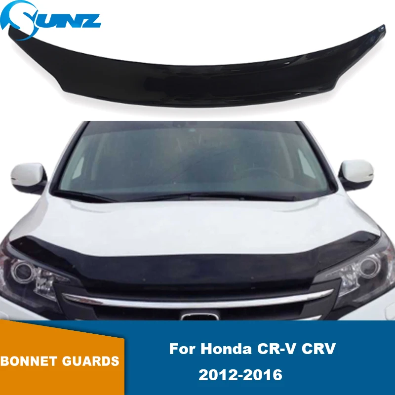 

Bonnet Guard For Honda CR-V CRV 2012 2013 2014 2015 2016 Tinted Guard Bug Shield Hood Deflector Bonnet Deflector New Car-Styling