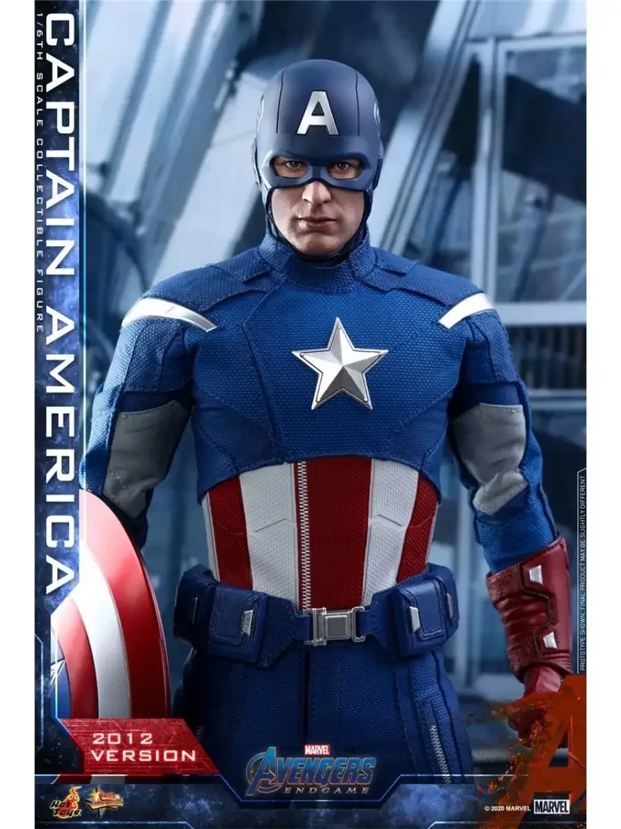 

Hottoys Ht Mms563 Avengers 4 Endgame Captain America 2012 Mobile Soldiers Collection Model Ornament Toys Birthday Gift