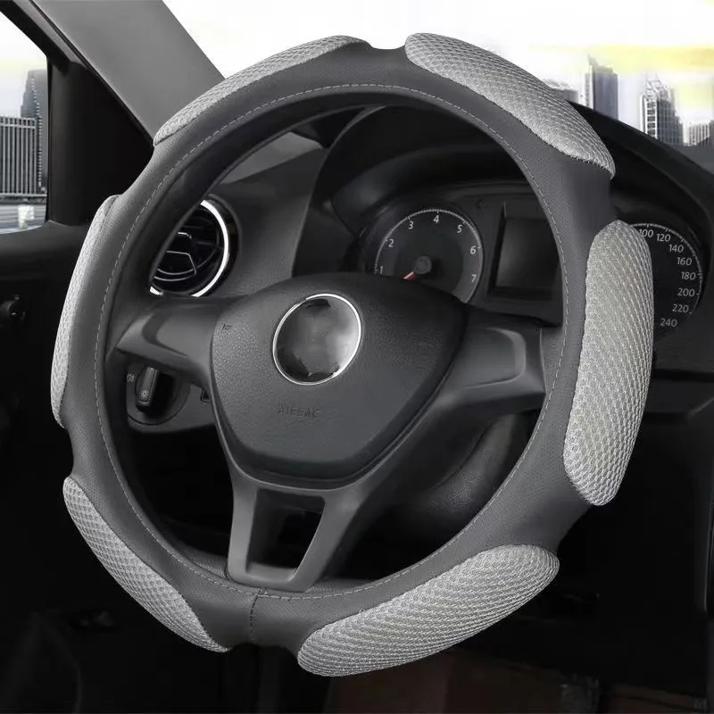 Steering Wheel Cover Suitable for 38cm Diameter Car Accessories Interior Steering Wheel Protective Decoration Universa