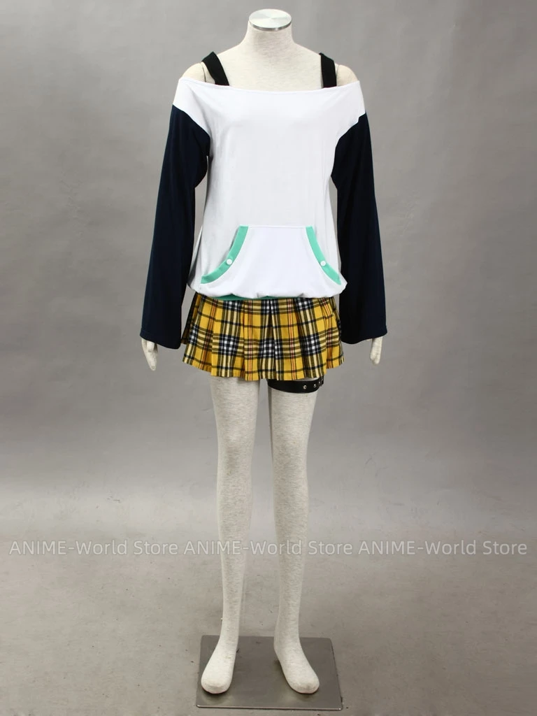 Anime Rosario Vampire Mizore Shirayuki Cosplay Costume School Uniform Rosario and Vampire Cosplay Costume for Child Girl Women