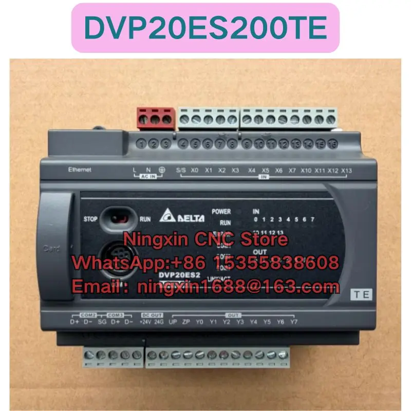 

Used DVP20ES200TE PLC Functional test OK Fast delivery