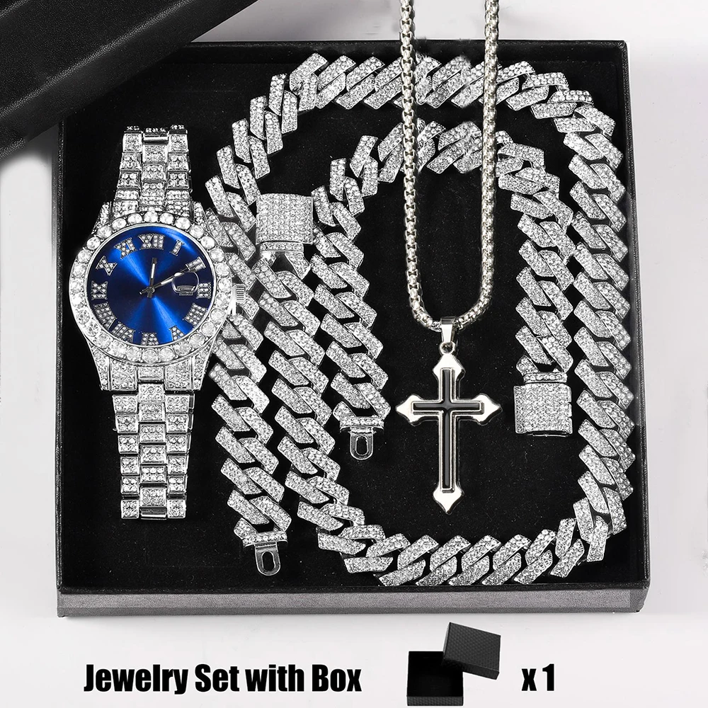 15mm Hip Hop Cuban Link Chain  - Icebox Jewelry Watches review and price