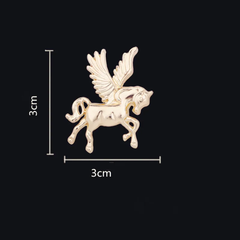 Fashionable and exquisite cartoon animal brooch, cute pony brooch, charming women\'s jewelry small gift