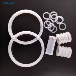 15+2Pcs Silicone Seal Rings Gaskets Accessories Tubes Components VEVOR Ice Cream Machines YKF Soft Serve Machine Spare Parts