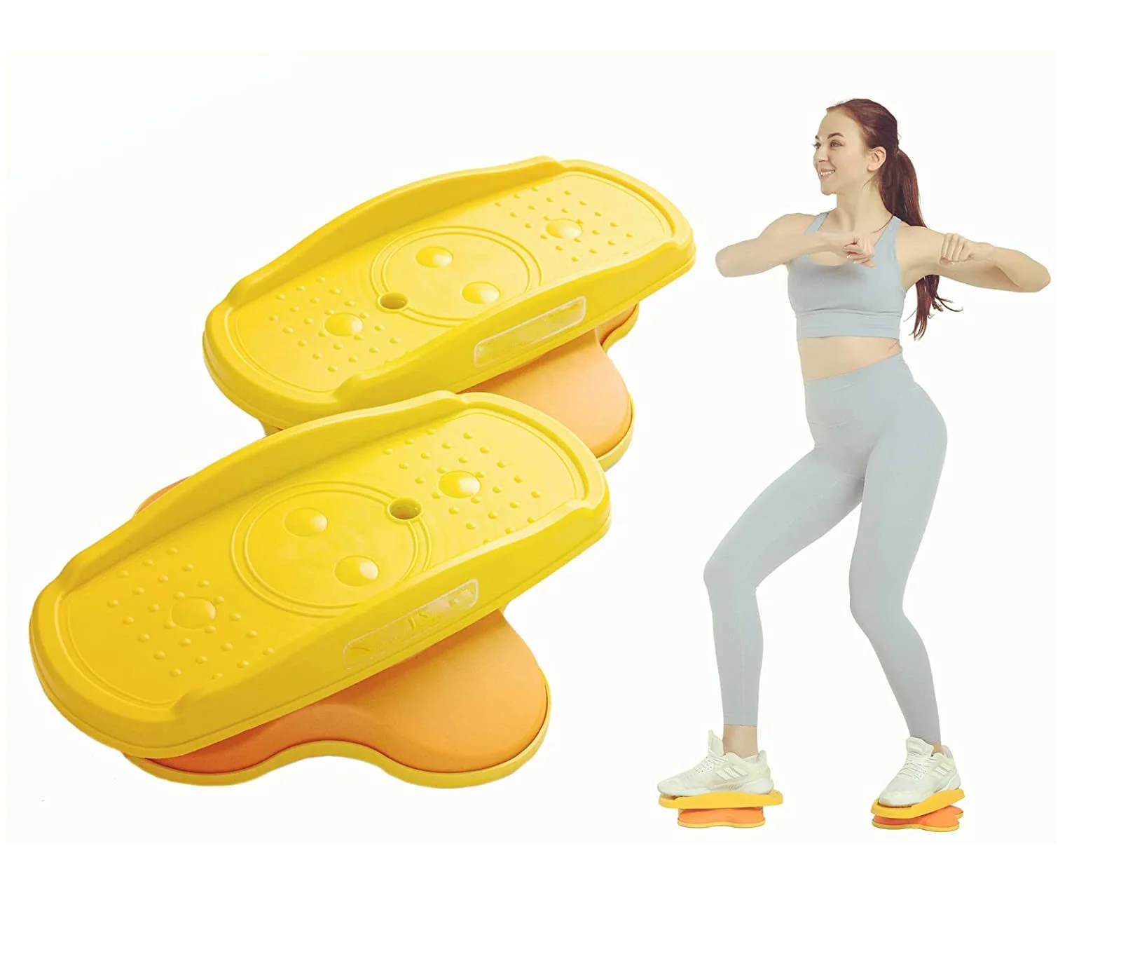 

New Generation of Waist Twisting Disc Twist Board Twisting Stepper for Aerobic Exercise