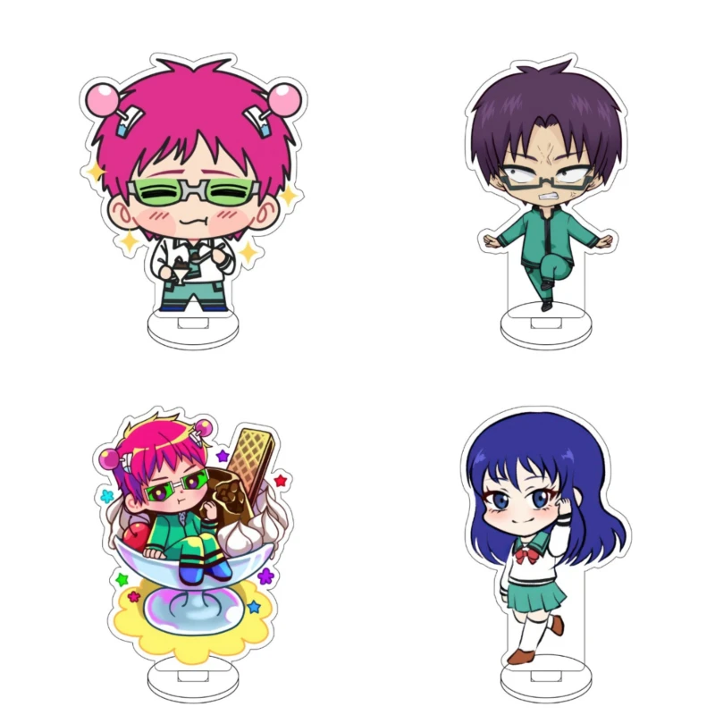 

The Disastrous Life of Saiki K Anime Peripheral Acrylic Stand Desktop Decoration Saiki Kusuo Collect Birthday Gifts